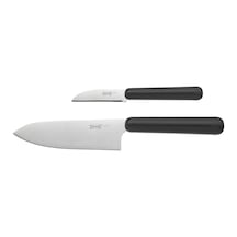 Ikea Fördubbla 2 Parça Mutfak Bıçağı Seti 27 Cm Siyah