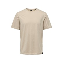 Only & Sons Onsmyron Lıfe Reg Ss Dıtsy Tee Cs 22029480 Gümüş 001