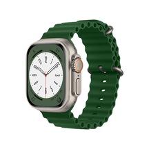 Mey İthalat Watch 38mm Ocean Kordon - Koyu Yeşil