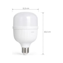 Jumbo Led Ampul 36w 200w Eşdeğer - E27 Duy, 6500k Beyaz Işık, 4000 Lümen, Enerji Tasarruflu Led Lamba, 166x115mm, Ac 220v