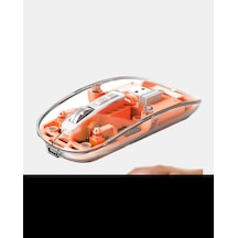 Çift Modlu Kablosuz Bluetooth 5.0 + 2.4ghz Mouse 3 Cihaz Bağlantılı, Hızlı Geçiş Düğmeli - Lisinya