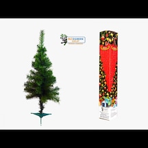 Yılbaşı Çam Ağacı 60 Cm 44 Dal Plastik Ayak