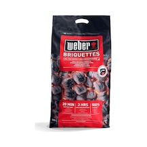 Weber 17591 - Barbekü İçin Kömür Briketleri, 8 Kg Sku: Smg8690010003478