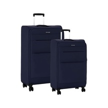 Pierre Cardin 2'li Valiz Seti Büyük Ve Kabin Boy Lüx Kumaş Valiz Lacivert 04pc4200 Lacivert