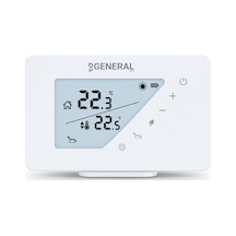 General Life Therma Ht390s Smart Akıllı Kablosuz Oda Termostatı Wi-fi Mobil Uygulama Kontrollü Beyaz