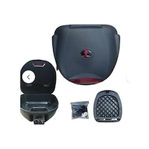 Bike Sky Motosiklet Arka Çanta / Kurye Çantası 32 Lt Siyah