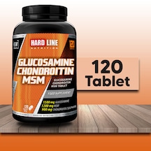 Hardline Glucosamine Chondroitin Msm 120 Tablet - Glukozamin
