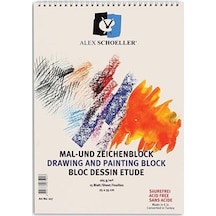 Alex Schöeller Spiralli 35x50 165gr Çizim ve Resim Defteri