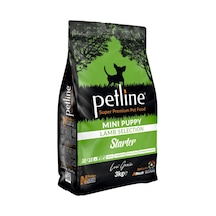 Petline Starter Lamb Selection Kuzu Etli Düşük Tahıllı Küçük Irk Yavru Köpek Maması 3 KG