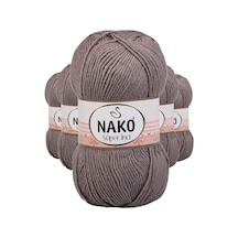 Nako 5 Adet Süper Inci El Örgü Ipi 100 Gr Vizon 2000 769687239863
