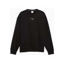 Puma M Puma X Hyrox Crewneck Siyah Erkek Sweatshirt