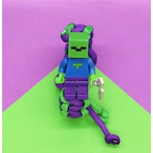 Erkek Cocuk - 3-12 Yas Minecraft Lego Steve Bileklik Yeşil