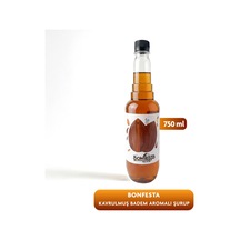 Bonfesta Kavrulmuş Badem Aromalı Kahve ve Kokteyl Şurubu 750 ML