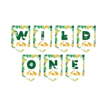 One 1 Yaş Safari Yeşil Banner Tüm Yaşlar