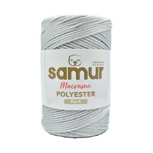 4 No Polyester Makrome 0034 Gri
