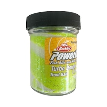 Berkley Power Bait Turbo Dough Glow-chrt-white
