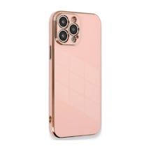 İphone 15 Pro Kılıf Volet Silikon - Pembe