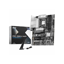, Z890-s Wifi Soket 1851 Ddr5 8600mhz Oc Usb 20gbps3xm.2 2xtb4 Hdmi Display 2.5g Lan Wifi7 Atx, 7e54-001r Sku: Smg8690010636317