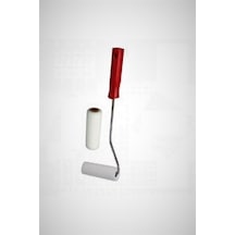 Sünger Rulo Fırça Büyük Boy 10 Cm Aparat + 2 Yedek (536991451)