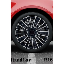 Hyundai İx35 16 İnç Jant Kapağı 4 Adet Siyah Gri C117 Rand