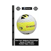 Özel Seri Akdeniz Guneydogu Çocuk Ft-400-120 Futbol Topu 4 Astar Çok Renkli