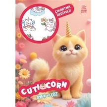 Cuticorn - Oyna Ve Çöz Çıkartmalı Etkinlik Kitabı
