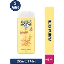 Le Petit Marseillais Vanilya Sütü Duş Jeli 3 x 650 ML Le Petit Marseillais Vanilya Sütü Duş Jeli 3 x 650 ML