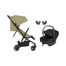 Anex Air-z Çift Yönlü Kabin Boy Bebek Arabası Anex Cosmo Oto Koltuğu Dahil Tek Elle Katlanan Travel Sistem