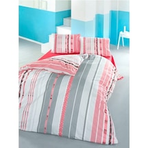 Komfort Home Tek Kişilik Ranforce Nevresim Takımı (Serra Kırmızı)