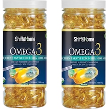 2 Adet Aksu Vital Shiffa Home Omega 3 100 Softgell