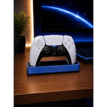 Veriqo 3d Ps5 Dualsense Şarj Ve Stand Ünitesi Playstation 5 Kontrolcü Masaüstü Düzenleyici Standı Mavi