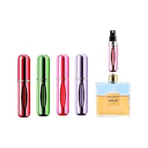 4 Adet Mini Parfüm Atomizer, 5 Ml Yeniden Doldurulabilir Seyahat İçin