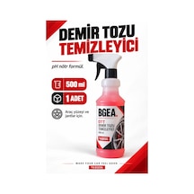 Bgea Dtt Demir Tozu Temizleyici Sprey 500 Ml Ph Nötr Jant Ve Araç Yüzey Temizleyici