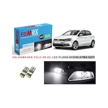 Vw Polo 6r 6c Led Plaka Aydınlatma Ampul Seti Femex Parlak Beyaz