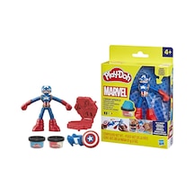 Play Doh Marvel Figür Oyun Seti Captain America F9829-g0056 Nocolor-9963d4b3