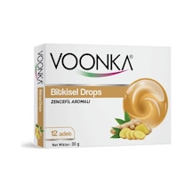 Voonka Pastil Zencefil Bitkisel Drops 12 Li