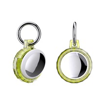 Noktaks - Airtag Uyumlu Silikon Anahtarlık - 04 - Şeffaf