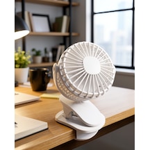 Çalışma Masası Ve Yatak Başlığı İçin Klipsli Mini Fan Diğer