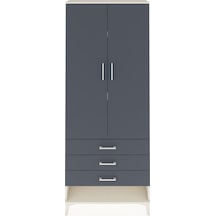 Arges Dolap 3 Raflı 3 Çekmeceli 2 Kapaklı 88x30x221 Aytaşı-an... Aytaşı
