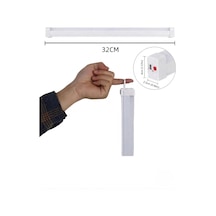 Usb Şarjlı 3 Modlu Mıknatıslı Otel-yurt-ev-kamp Feneri Led Şarjlı Işıldak 10 W 32 Cm Renkli