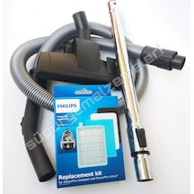 Philips Uyumlu Fc 9323 Powerpro Compact Hortum Başlık Boru Hepa Filtre
