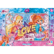 Disney Winx Lisanslı Frame Puzzle Yapboz 24 Parça