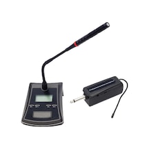 Ayt Gold Audio Gx-751 Uhf Ekranlı Wireless Kablosuz Kürsü Mikrofonu Kablosuz Mikrofon