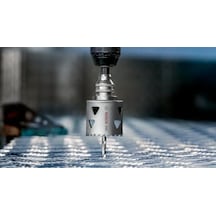 1x Pro Multi Material Delik Açma Testeresi Yumuşak Ahşap, Alçıpan, Ø 140 Mm, Professional Aksesuar Döner Matkap/vidalamalar, Darbeli Matkap/vidalama