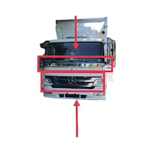 MERCEDES ATEGO KROM SİNEKLİK VE PANJUR KROMLARI