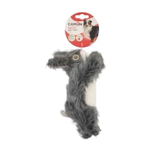 Camon Sesli Tavşan Ve Sincap Şekilli Eğlenceli Köpek Isırma Oyuncak 20 Cm