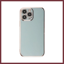 Storeşahin Apple İphone 15 Pro Max Uyumlu Kılıf Volet Silikon - Açık Yeşil Shn0720