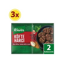 Knorr Köfte Harcı Anne Köftesi Tadında 2 Kullanımlık 3 x 82 G