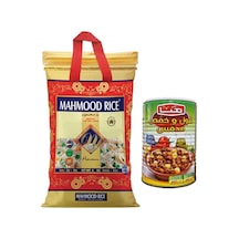 Mahmood Rice Basmati Pirinç 4 KG + Hana Bakla ve Nohut Konserve 400 G