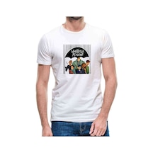 The Umbrella Academy Gang Rain Erkek Beyaz Tshirt